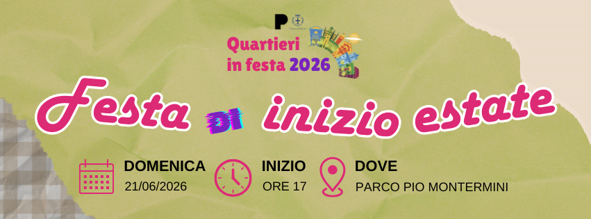 Festeggiamo insieme l’inizio dell’estate